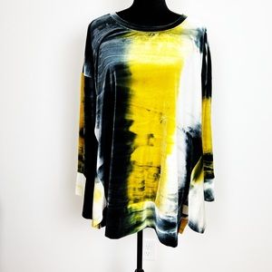 Alembika Oversized Swing Velvet Top SZ Large